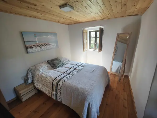 Misma habitación doble, vista con espejo